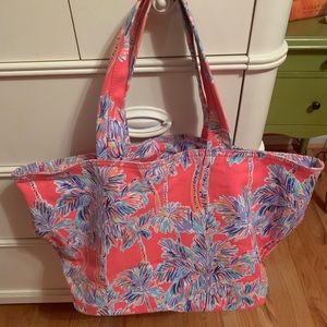 Lilly Pulitzer beach bag
